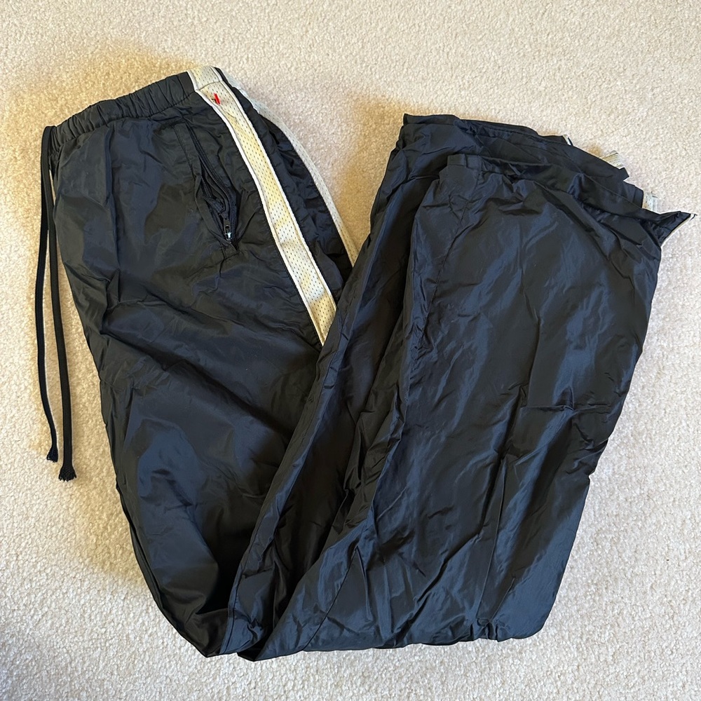 black track/snow pants